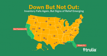 U.S. Home Inventory Falls 5th Straight Quarter trulia inventory report header