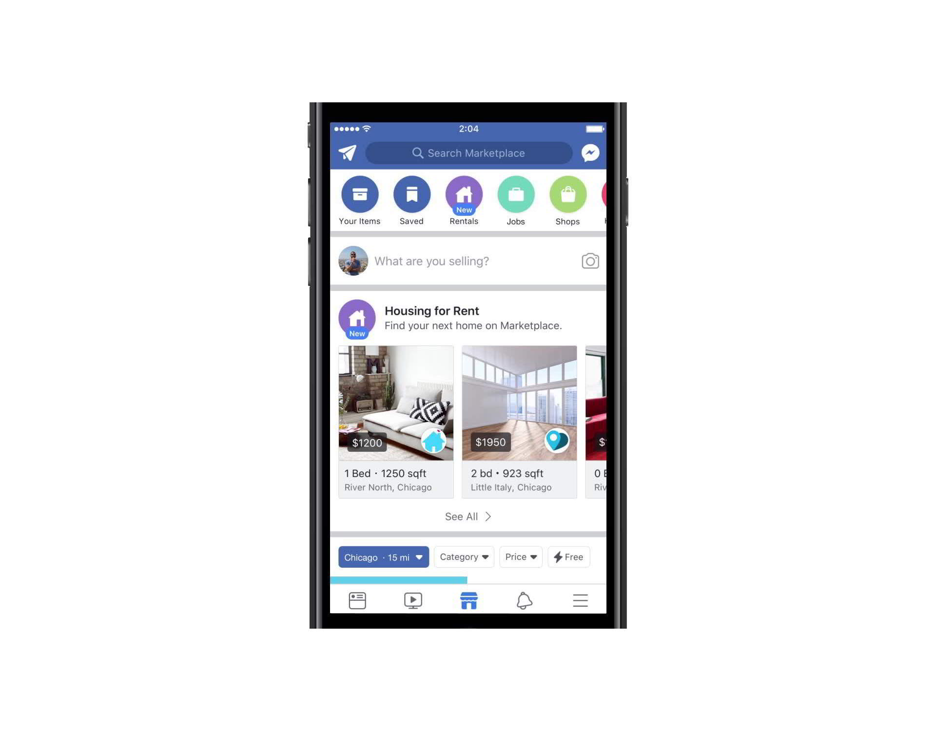 Facebook Marketplace Now Lists Apartments for Rent Real Estate