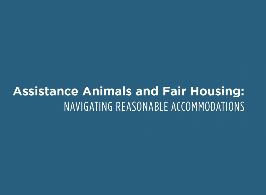 HUD’s Navigating Reasonable Fact Sheet Real Estate